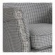 Fauteuil CLAUDE pied-de-poule