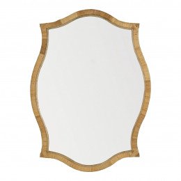 Miroir ANNA en rotin - H. 120 cm
