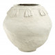 Pot décoratif CALISTA en papier maché - H. 40 cm