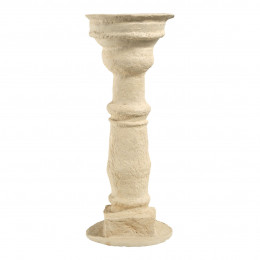 CALISTA decorative pedestal in papier-mâché - H. 70 cm