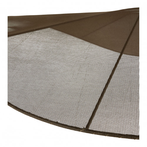 ALBA pendant light in brown weave - ø 120 cm