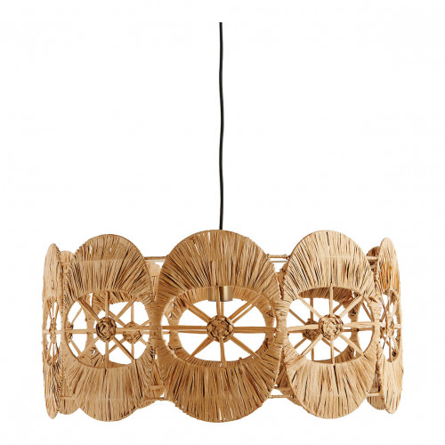 BAILA pendant light in raffia - ø 60 cm