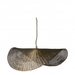 ORIA pendant light in metal bronze finish - 100 cm
