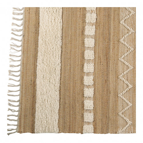 Tapis TANGER en jute et laine - Grand modèle - 300 x 200 cm Tapis TANGER en jute et laine - Grand modèle - 300 x 200 cm