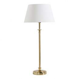 Pied de lampe JULIETTE en métal doré - ø 16 x 57 cm