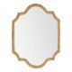 Miroir MATHILDE en rotin - H. 120 cm