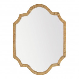 MATHILDE rattan mirror - H. 120 cm