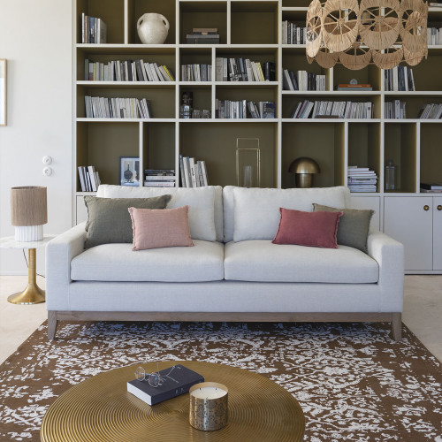 LÉONORE Linen Blend Sofa - Natural