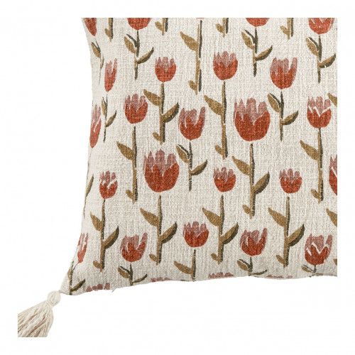 TULIPE polycotton cushion cover - 60 x 40 cm