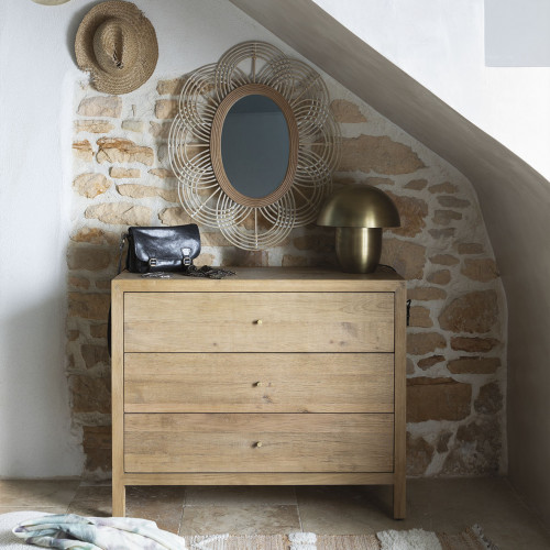 GASPARD golden metal lamp - ø 30 x 32 cm