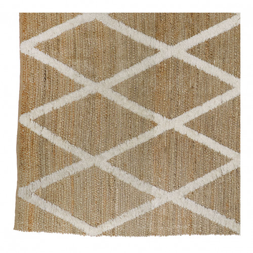 Tapis SOLEDAD en jute et laine - 300 x 200 cm