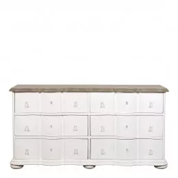 Commode CARLOTTA blanc - Grand modèle