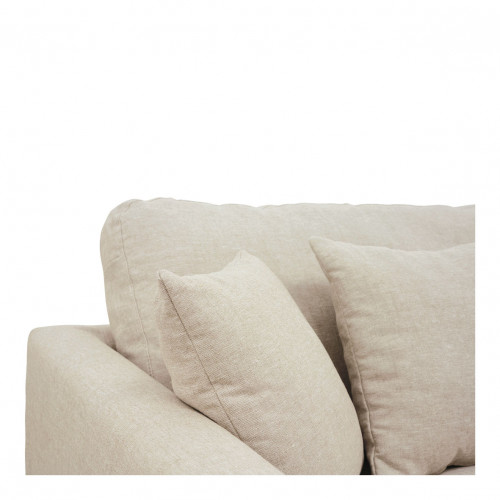 ANGIE Sofa in mixed linen - Ecru