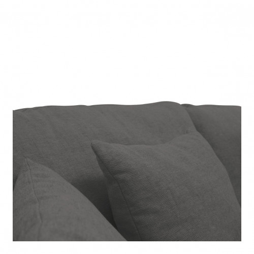 ANGIE Sofa in linen - Dark gray