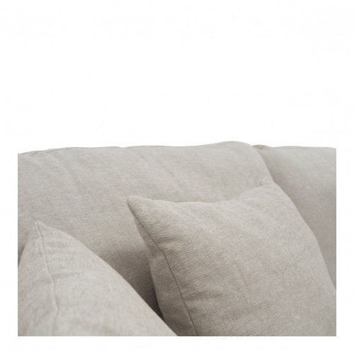 ANGIE Sofa in mixed linen - Natural