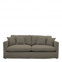 ANGIE Sofa in linen - Taupe