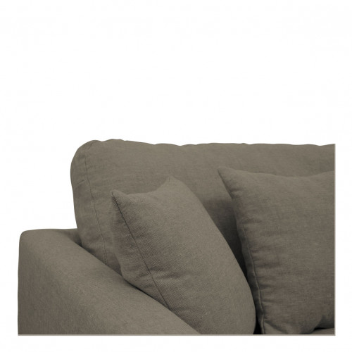 ANGIE Sofa in linen - Taupe