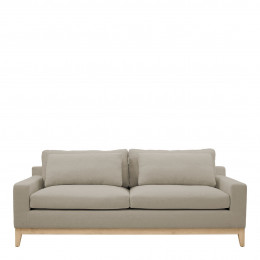 LÉONORE Sofa in linen - Beige