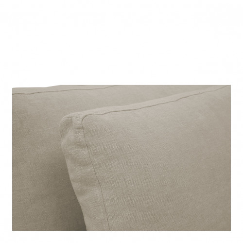 LÉONORE Sofa in linen - Beige