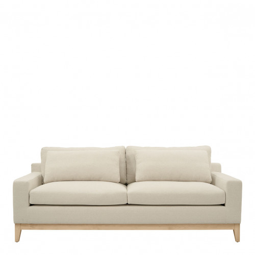 LÉONORE Sofa in mixed linen - Ecru