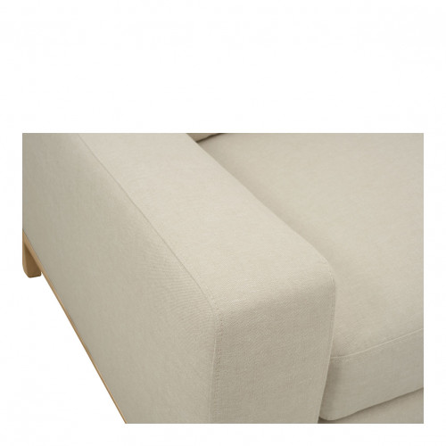 LÉONORE Sofa in mixed linen - Ecru