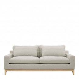 LÉONORE Linen Blend Sofa - Natural