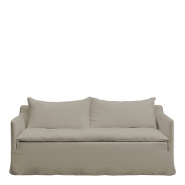 GABRIEL sofa in linen - Beige