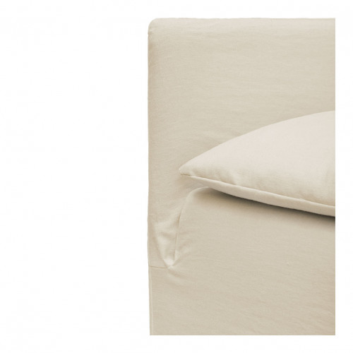 GABRIEL sofa in mixed linen - Ecru