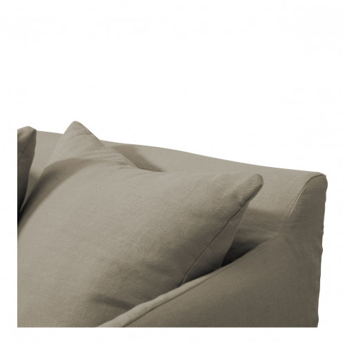 GABRIEL Armchair in Linen - Beige