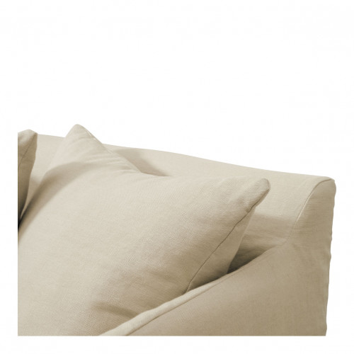 GABRIEL Armchair in linen blend - Ecru