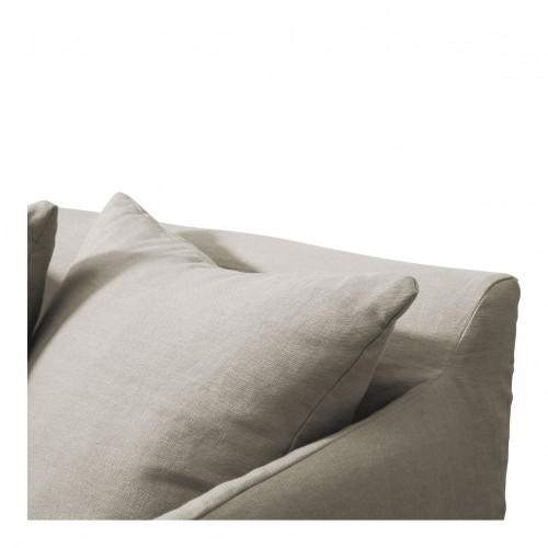 GABRIEL Armchair in Linen Blend - Natural