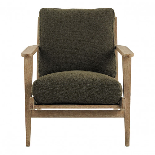 JULES Boucle Armchair - Khaki