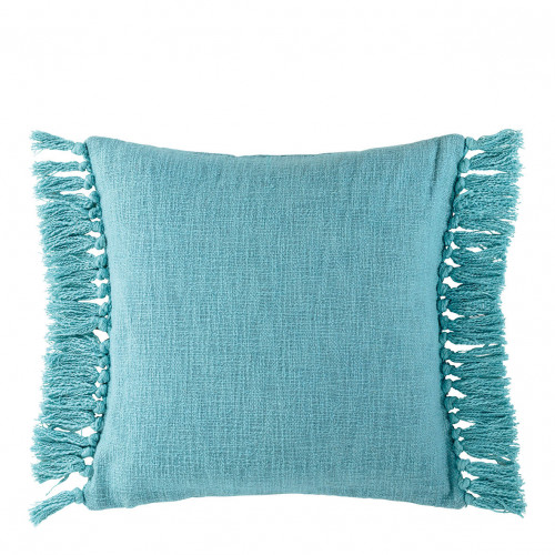 Housse de coussin PAULA en velours irisé - BLeu aqua - 50 x 50 cm Housse de coussin PAULA en velours irisé - BLeu aqua - 50 x 50 cm