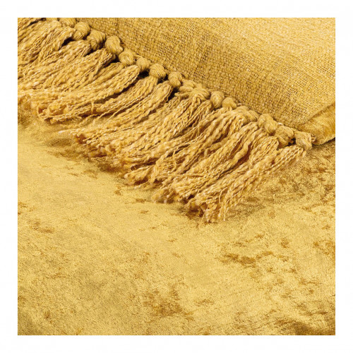 Futon PAULA en velours irisé - 180 x 80 cm - Bronze