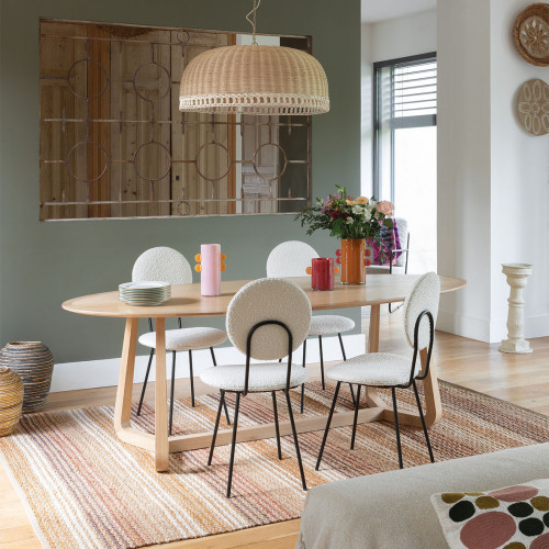 JOSÉPHINE Rattan Pendant Light - Large Model - ⌀ 86 cm