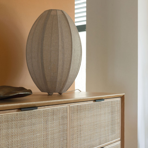 CALYPSO Jute Canvas Lamp