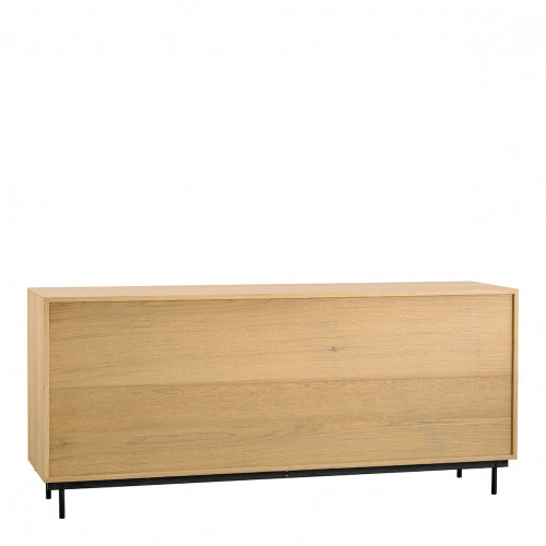 AUGUSTIN Light Oak and Caning Sideboard