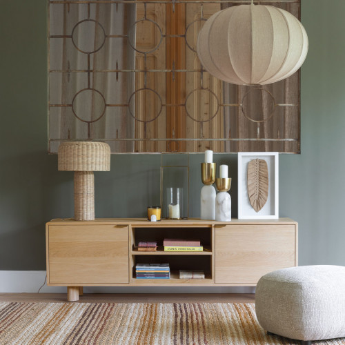 CALYPSO Jute Canvas Pendant Light - ⌀ 64 cm