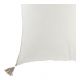 Housse de coussin MATTEO en velours de coton - Blanc - 60 x 40 cm