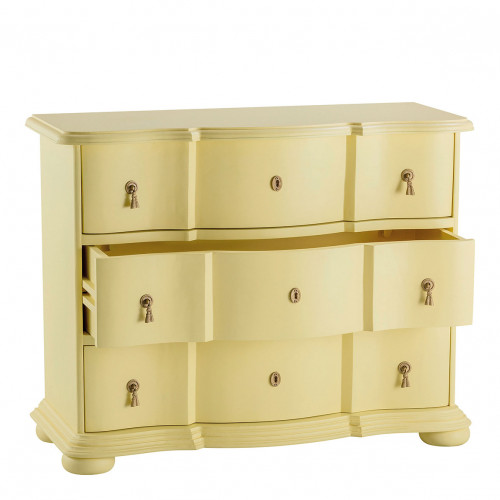 Commode CARLOTTA - Petit modèle - Jaune pastel Commode CARLOTTA - Petit modèle - Jaune pastel