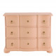 Commode CARLOTTA - Petit modèle - Rose pastel