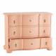 Commode CARLOTTA - Petit modèle - Rose pastel