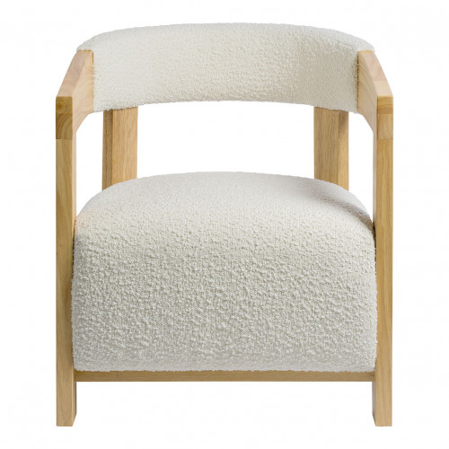 ARSÈNE Armchair in Bouclé - Cream