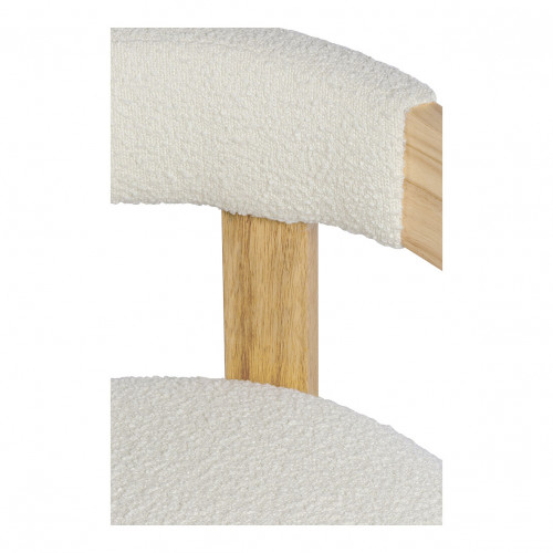 Fauteuil ARSÈNE en bouclette - Crème Fauteuil ARSÈNE en bouclette - Crème