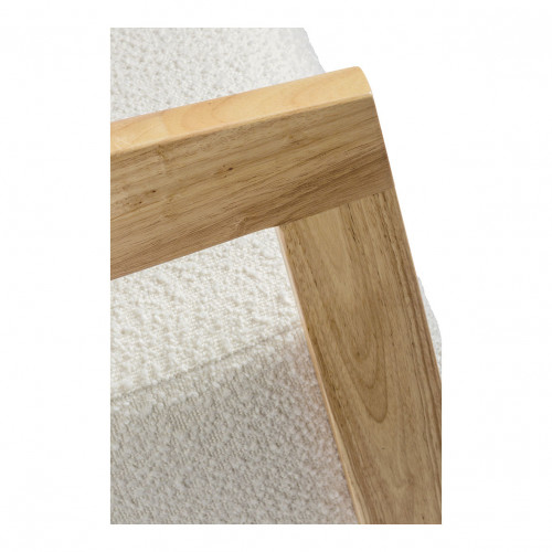 Fauteuil ARSÈNE en bouclette - Crème Fauteuil ARSÈNE en bouclette - Crème