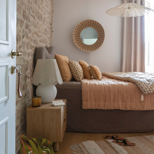 DAPHNÉ Cotton Futon - 180 x 80 cm - Beige