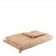 Futon SOLINA en coton - 180 x 80 cm - Rose