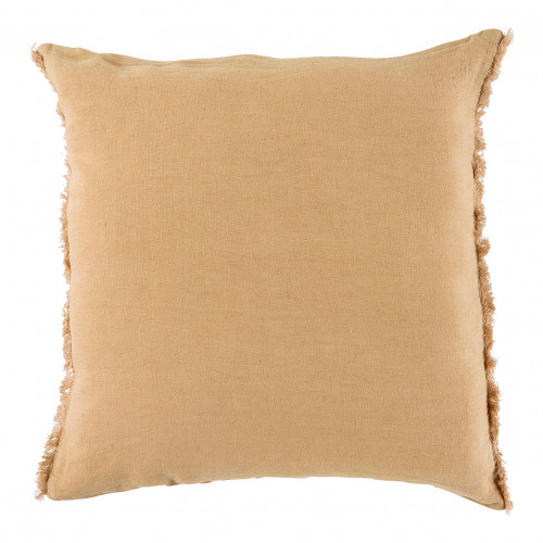 CHLOÉ Cushion Cover in Washed Linen - Apricot - 50 x 50 cm
