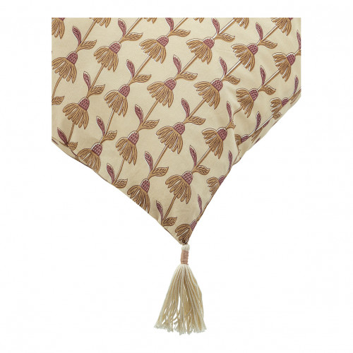 DAPHNÉ Cotton Cushion Cover - Beige - 60 x 40 cm