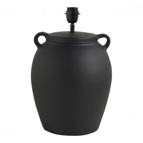 AMPHORE Lamp base in ceramic - ø 29 x 44.5 cm - Black